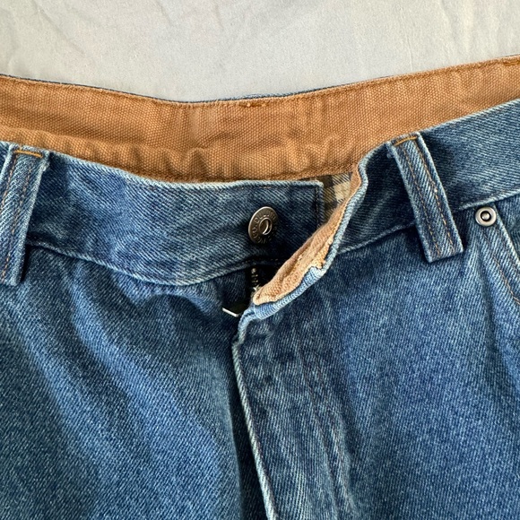 DULUTH TRADING COMPANY JEANS! %100 cotton!! %100 percent COTTON LINING - Picture 9 of 16